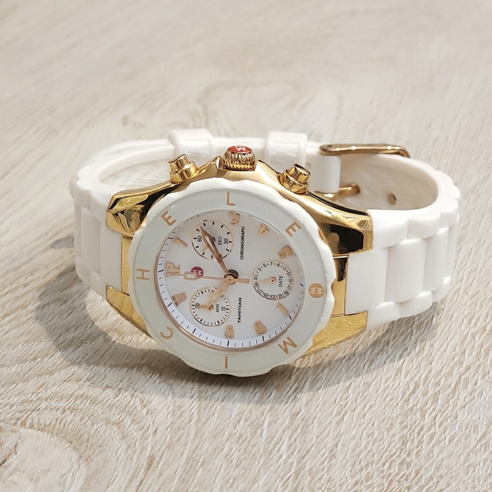 Michele Tahitian Jelly Bean Watch